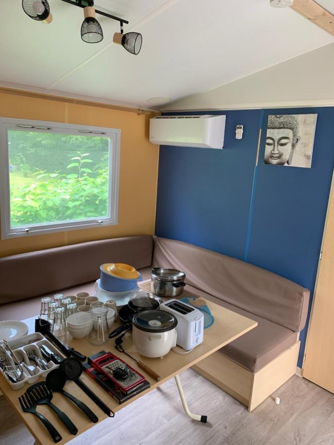 Les Mobil Homes D'Oliver Rob Saint-Chéron Exteriér fotografie
